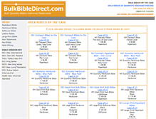 Tablet Screenshot of bulkbibledirect.com